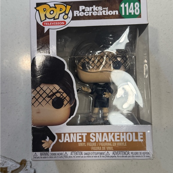 Funko Parks and Recreation Janet Snakehole Figure - NEVER opened - Picture 2 of 12
